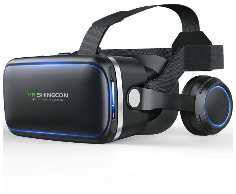 S-MAC Очки виртуальной реальности VRSHINECON с наушниками