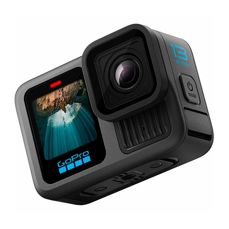Экшн-камера GoPro HERO13 Black, 27.6МП, 1900 мА·ч, Чёрный
