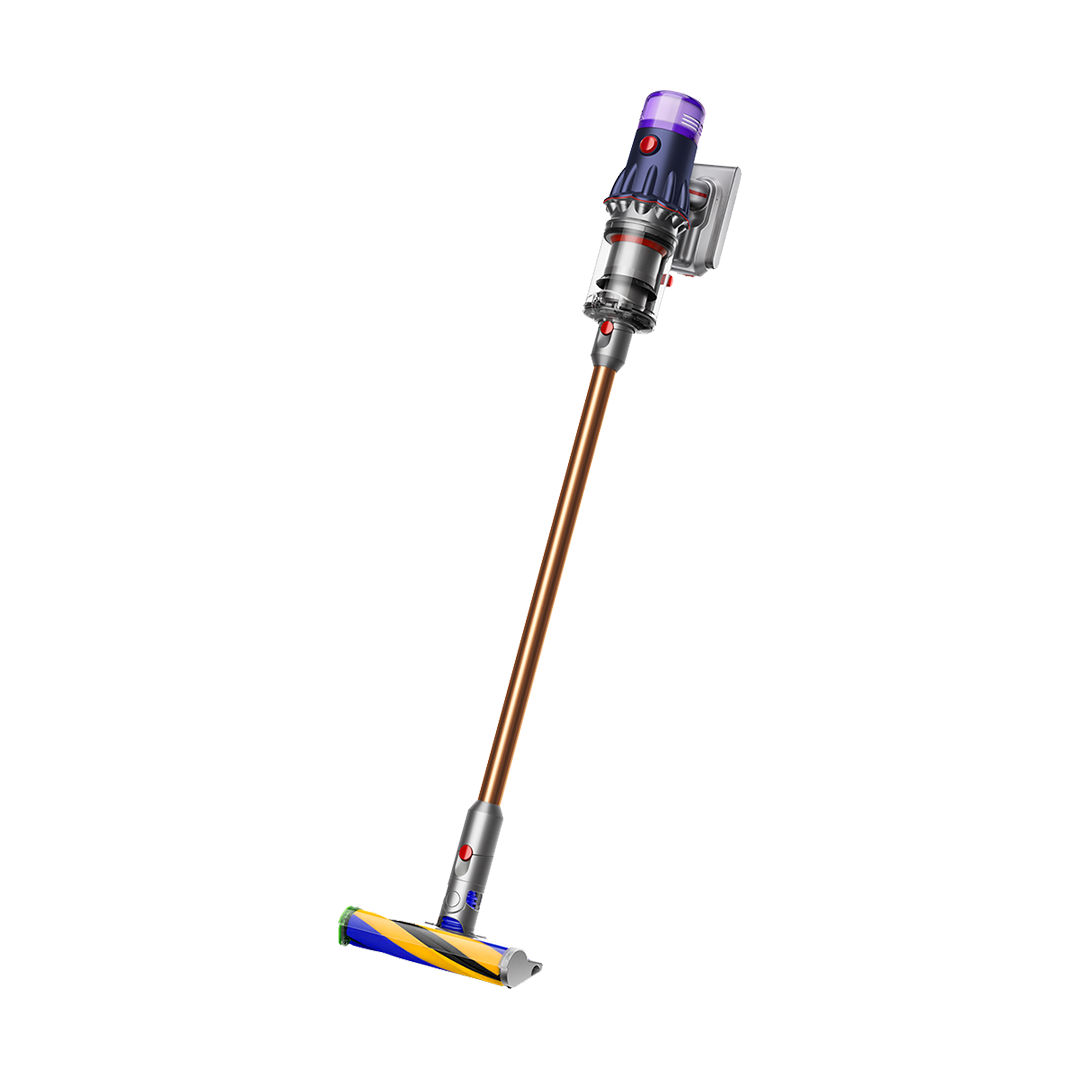 Пылесос Dyson V12 Detect Slim Absolute (Fluffy Optic) SV46, Yellow / Nickel UAE