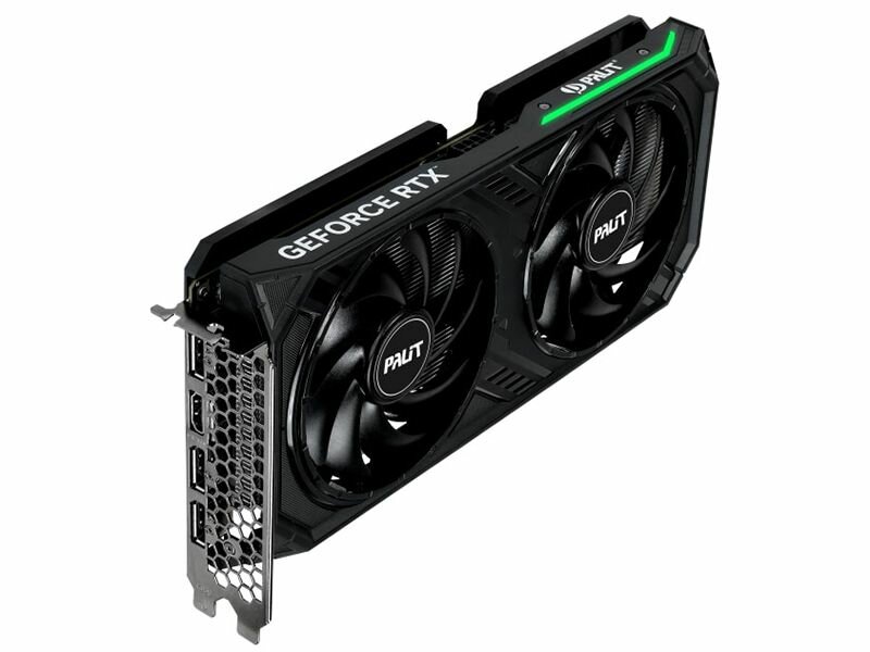 Видеокарта Palit NVIDIA GeForce RTX 4060 RTX4060 DUAL 8ГБ Dual, GDDR6, Ret [ne64060019p1-1070d]