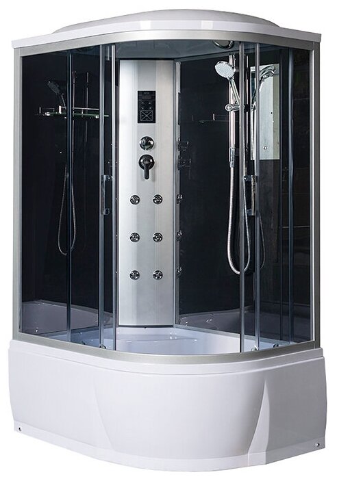 Душевая кабина левосторонняя River Dunay 120/80/46 L высокий поддон