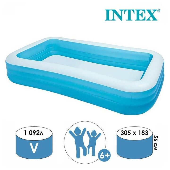 Детский бассейн Intex Family 57495