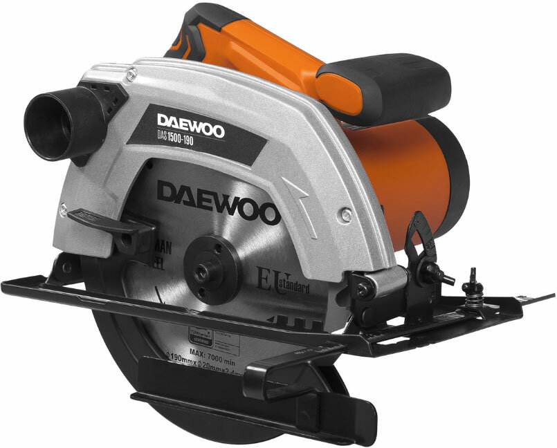 Электрическая дисковая пила Daewoo Power Products DAS 1500-190, 1500 Вт