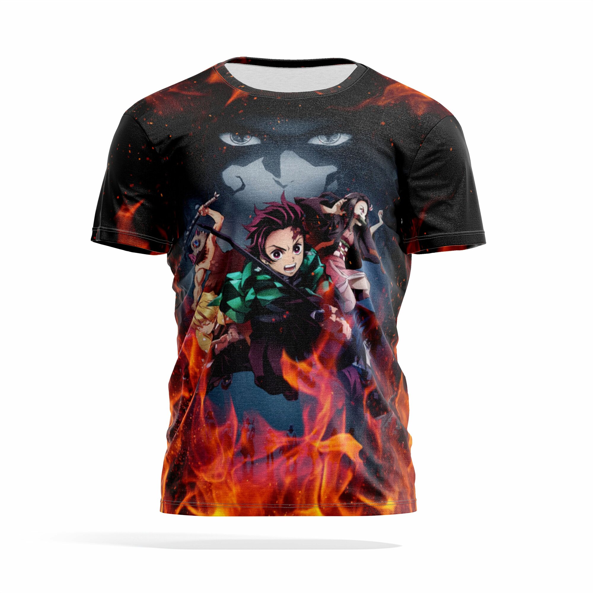 PANiN Brand Футболка мужская 3D / Клинок рассекающий демонов / Аниме / DEMON SLAYER KIMETSU NO YAIBA