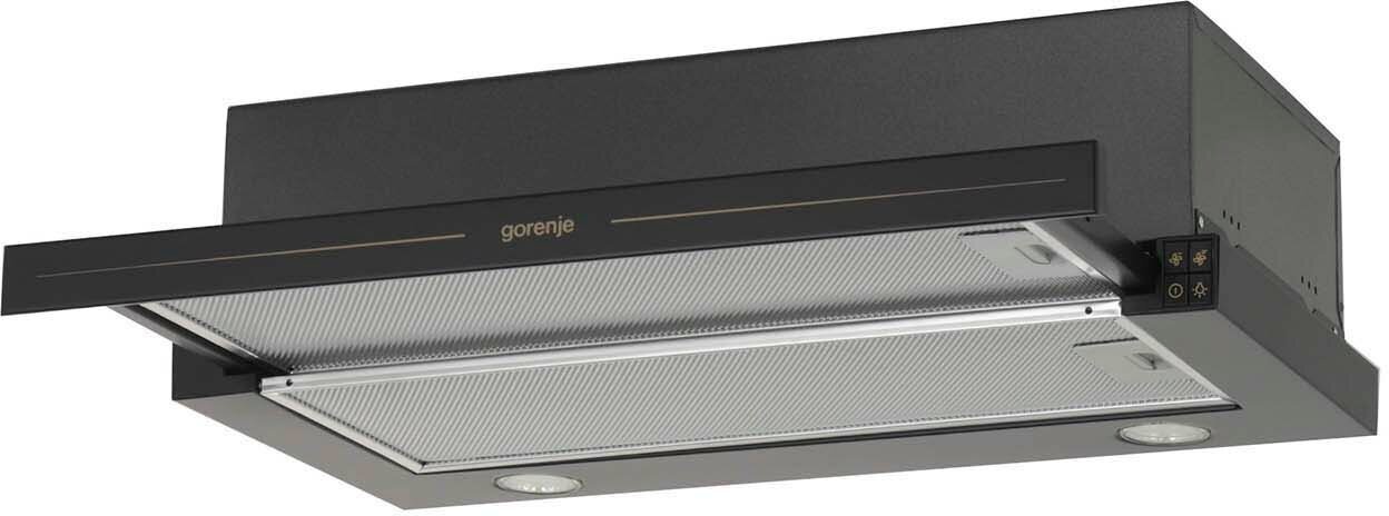 Вытяжка встраиваемая в шкаф 60 см Gorenje BHP62CLB
