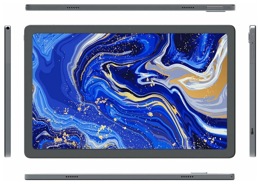 Планшет Digma Pro 1800F 4G Tiger T618 8C/8Gb/256Gb 10.4" IPS 2000x1200/3G/4G/And11/темно-серый/BT/GP