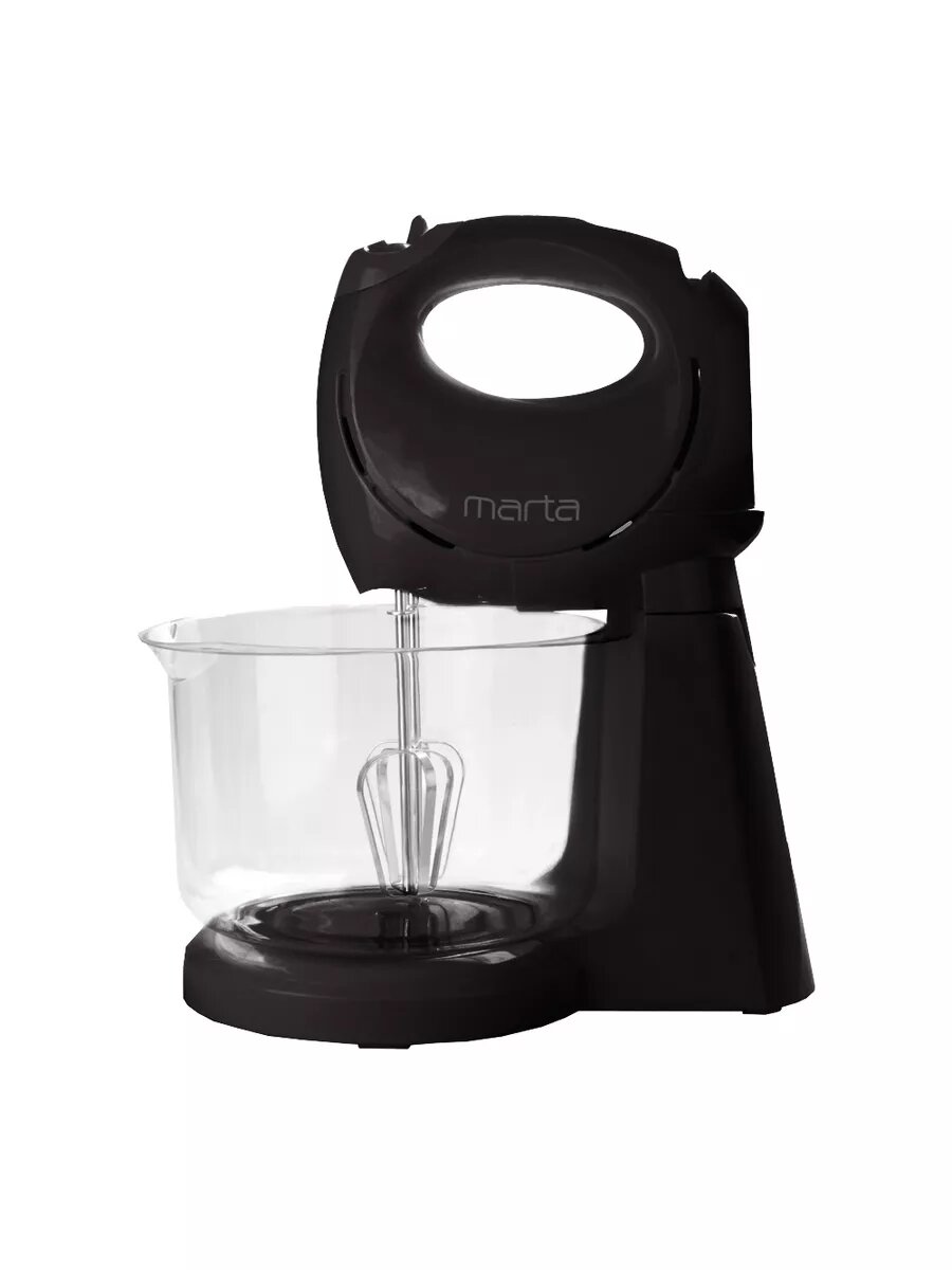 Миксер с чашей MARTA MT-MX1522A белый мрамор