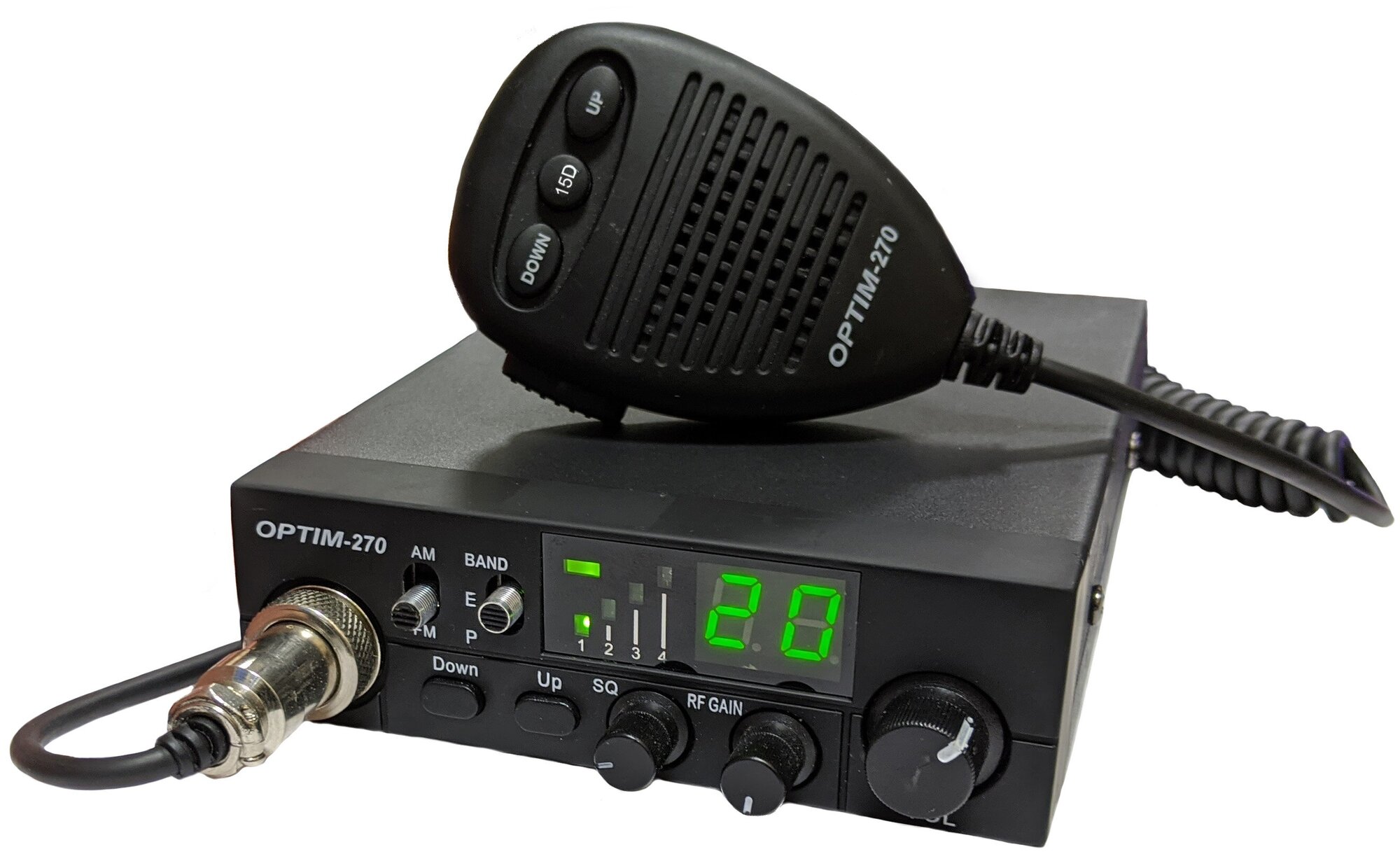 Радиостанция Optim-270 (Новый, зеленый цвет табло)