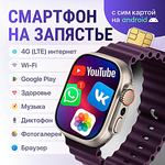 Смарт-часы черные водонепроницаемые - Изображение 6