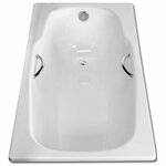 Стальная ванна Blb Europa 105x70 сидячая - Изображение 1