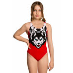 MAD WAVE Юниорские купальники спортивные Crossback junior Anti-chlor D5