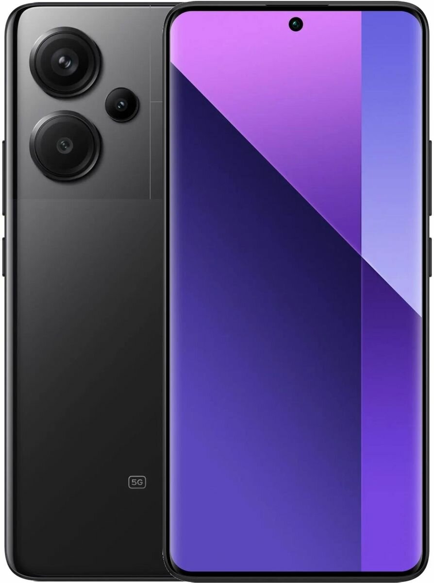 Смартфон Xiaomi Redmi Note 13 Pro Plus 5G 8/256Gb Black NFC (Для других стран)