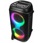 Колонка портативная SVEN PS-680, 2.0, 65 Вт, Bluetooth, FM, USB, microSD, черный, SV-020187 - Изображение 3