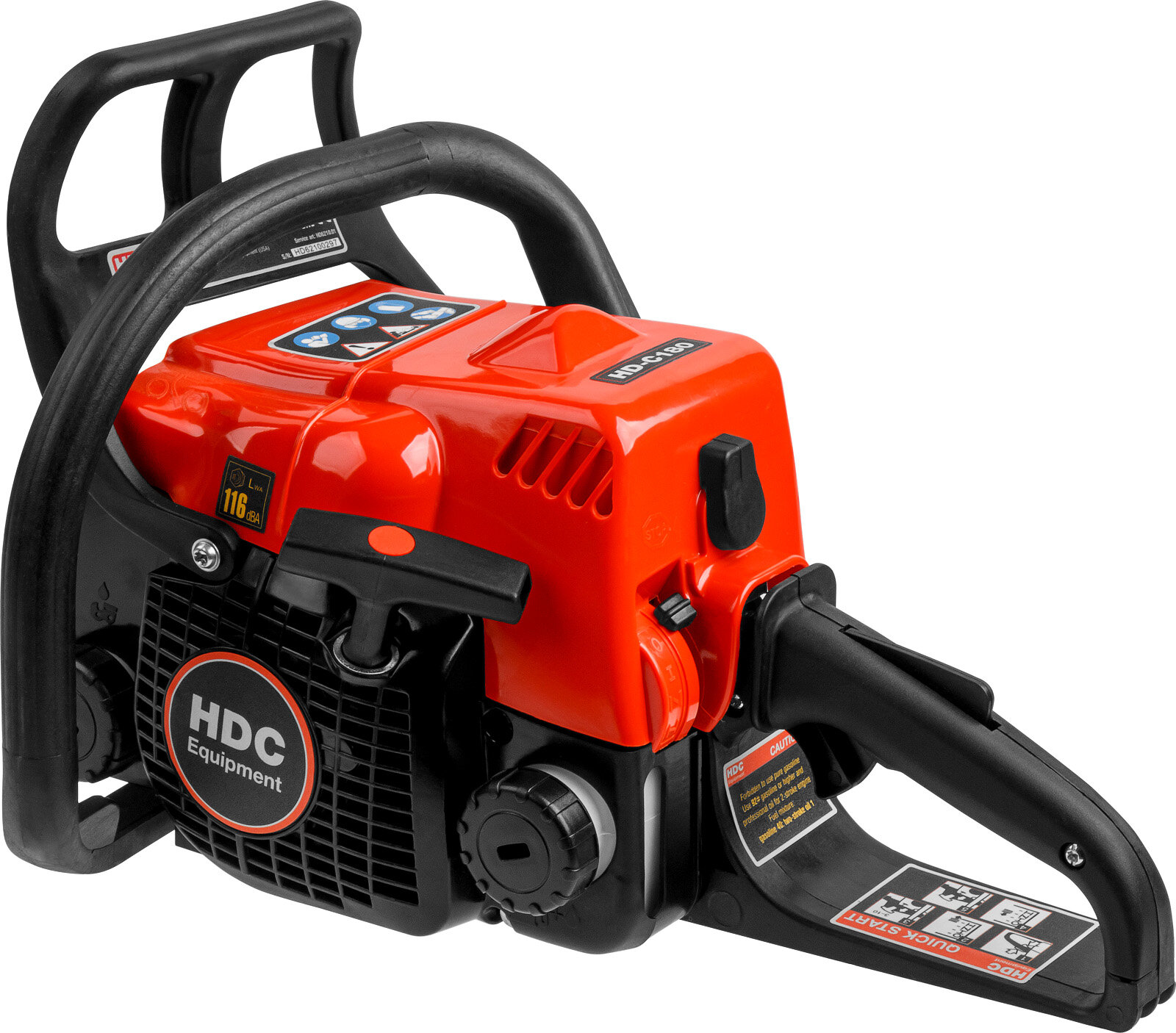 Бензопила HD-C180 без шины и цепи (HD6210-1)