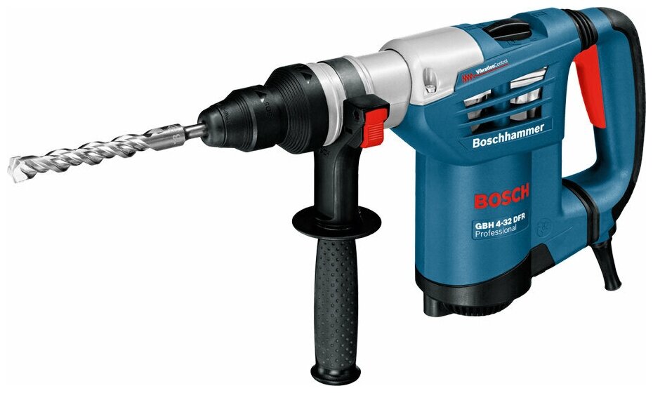 Перфоратор BOSCH GBH 4-32 DFR кейс комплект, без аккумулятора900 Вт