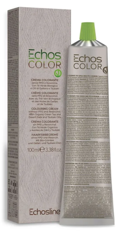 Echosline ECHOS LINE, ECHOS COLOR, Крем-краска №6.0 NEW - тёмно-русый, 100 мл