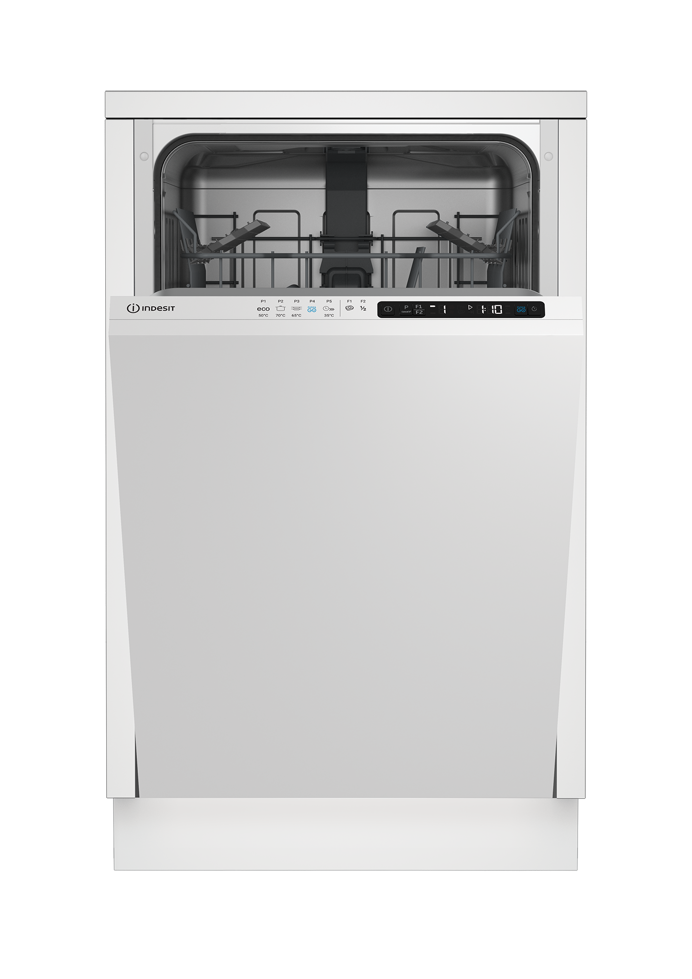 Встраиваемая посудомоечная машина INDESIT 45CM RWM 8E55, белый