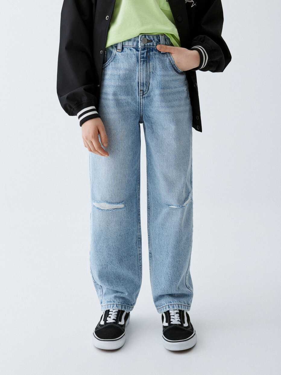 Джинсы Sela Loose Fit