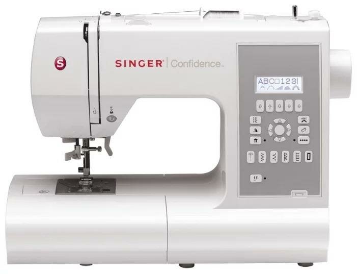 Швейная машина SINGER Confidence 7470 бело-серый