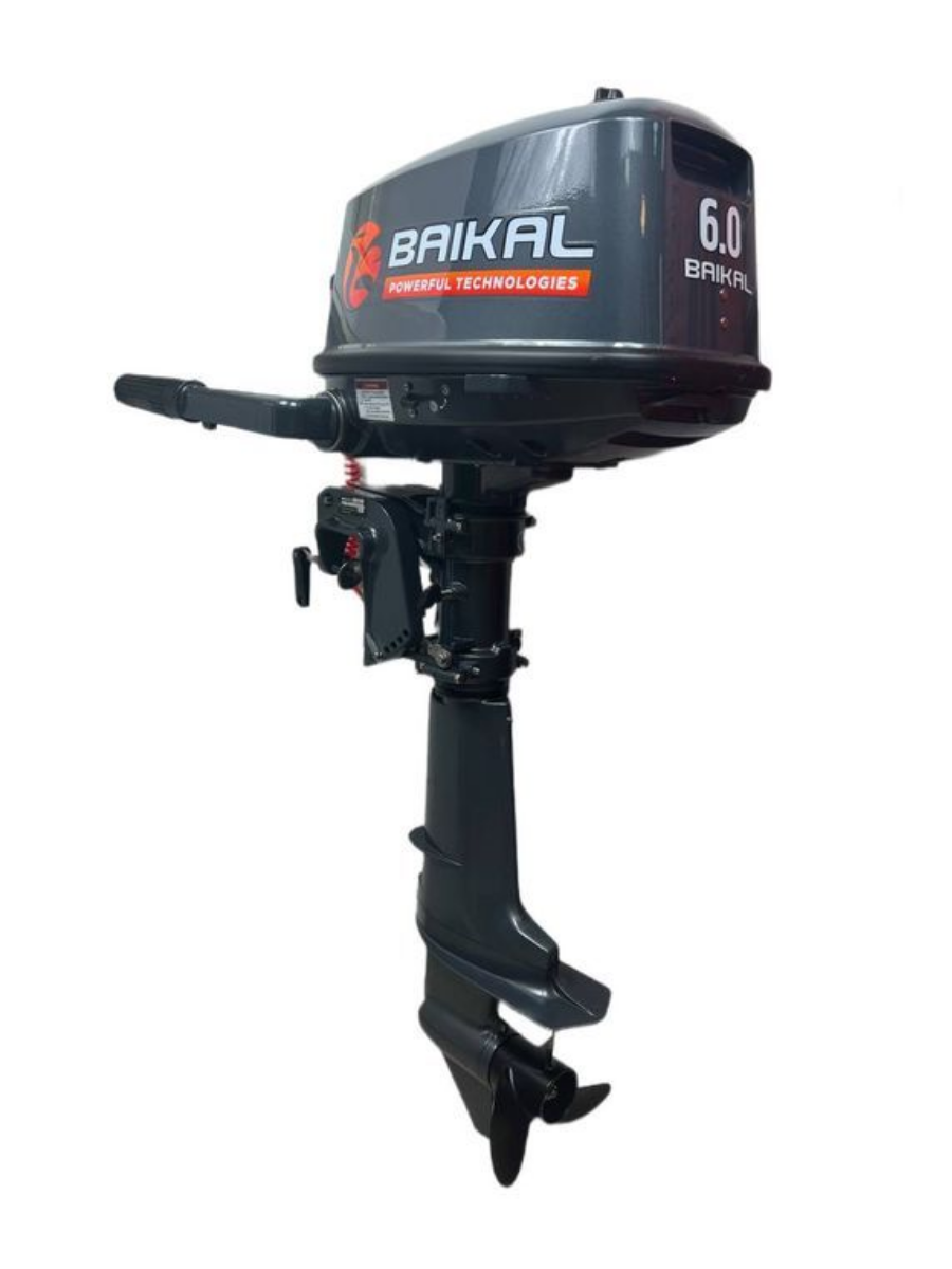 Бензиновый BAIKAL Лодочный мотор Байкал 6 HP
