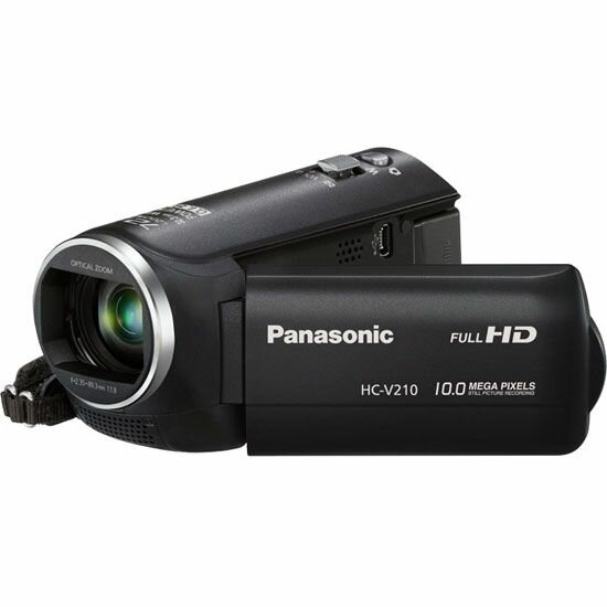 Видеокамера Panasonic HC-V210, черный
