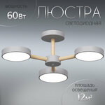 Люстра потолочная светодиодная для кухни в спальню с пультом WEDO LIGHT WD6003/5C-WT - Изображение 2