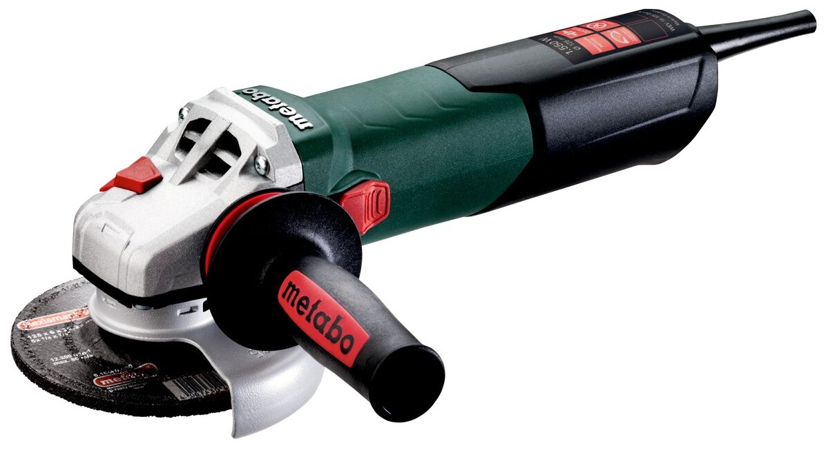 УШМ Metabo WEV 15-125 Quick (600468000), 125 мм