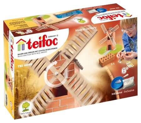 Конструктор TEIFOC Junior TEI4040 Ветряная мельница