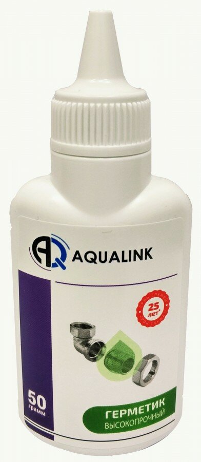 "AQUALINK Анаэробный клей-герметик ""Высокопрочный"", 50 г, блистер, 2935 (арт. 741924)"