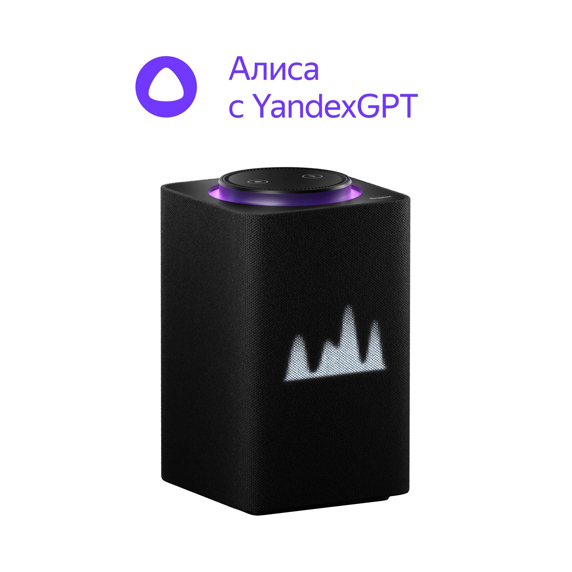 Умная колонка Яндекс Станция Макс c Алисой с Zigbee Anthracite