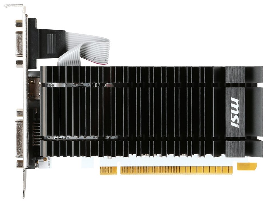 Видеокарта MSI GeForce GT 730 902Mhz PCI-E 2.0 2048Mb 1600Mhz 64 bit DVI HDMI HDCP