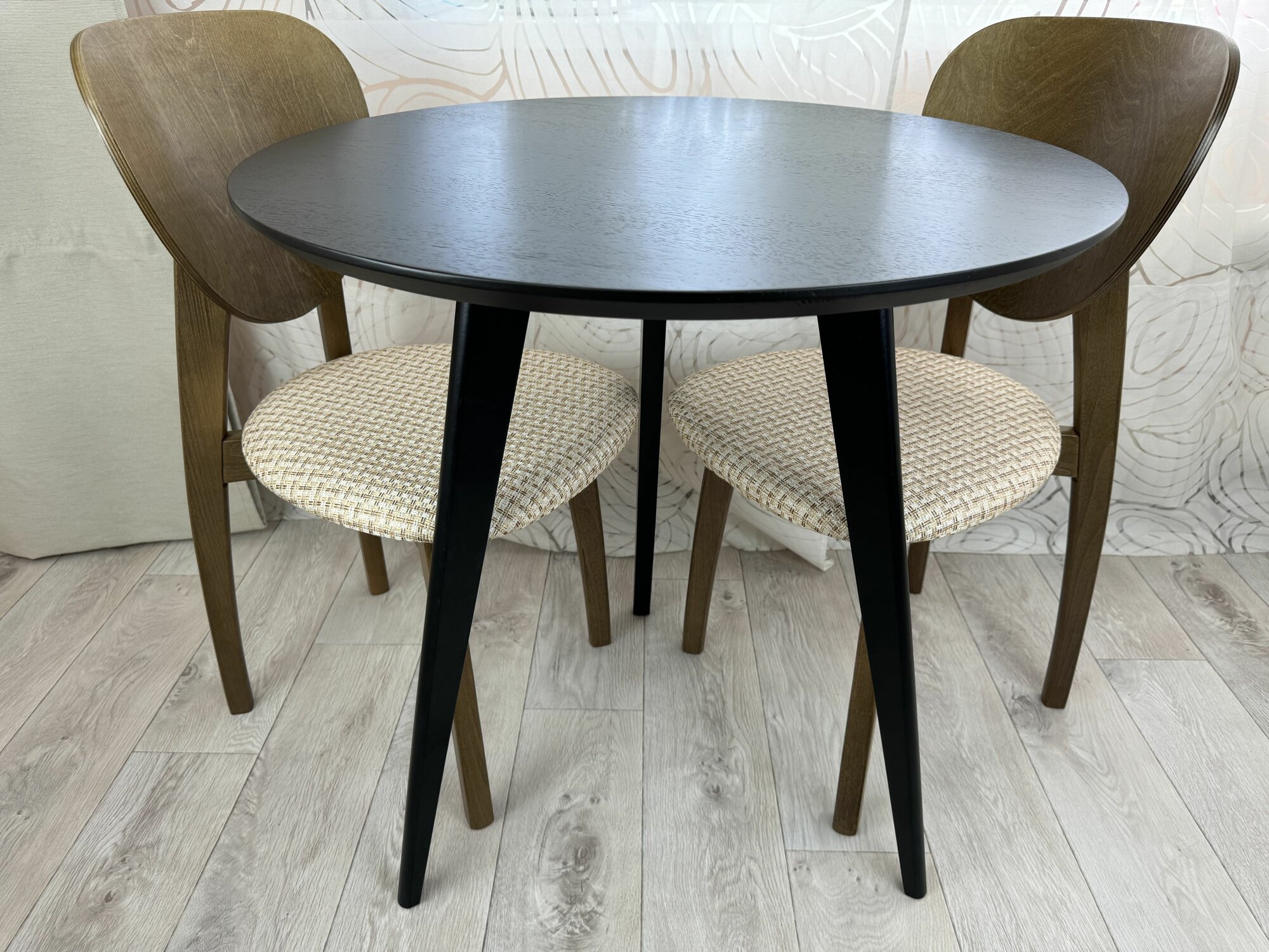 Стол обеденный 80см тонир круглый деревянный EDWOOD EDWo5