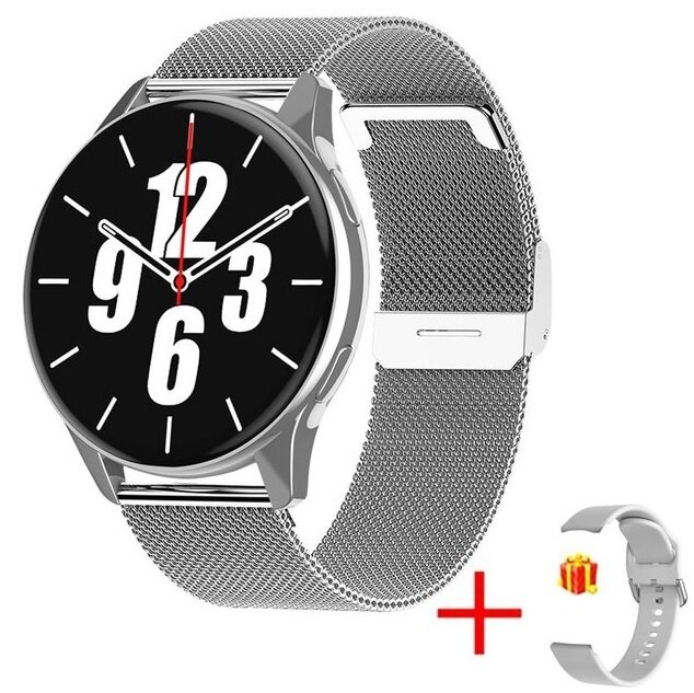 Умные часы для мужчин и женщин LIGE T2 PRO Mesh Belt Gold. Гарантия 1 год.