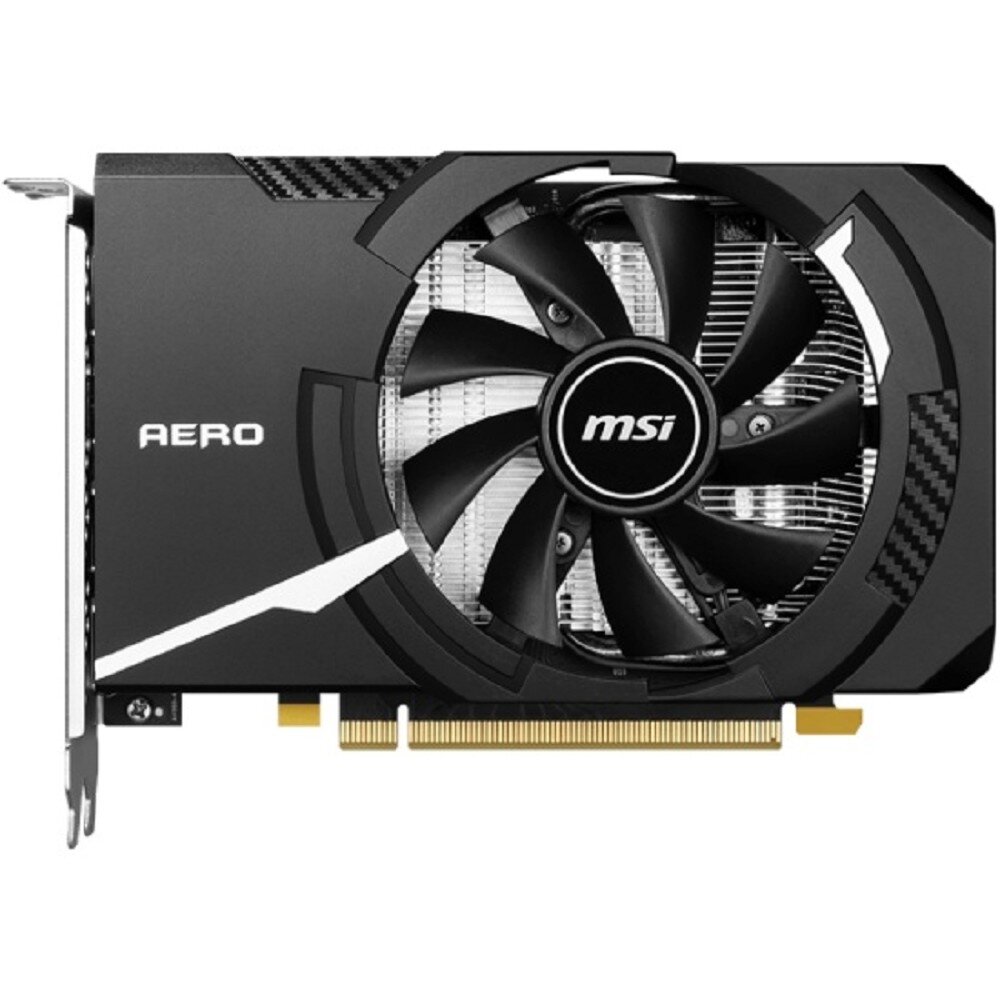 MicroStar Видеокарта MSI RTX4060 AERO ITX 8G OC GDDR6 128bit 3xDP HDMI 1FAN ITX
