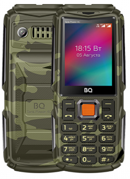 Телефон BQ 2410L Tank Power 4G