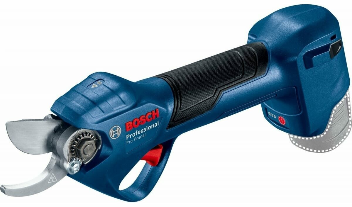 Секатор аккумуляторный BOSCH Pro Pruner 06019K1020, 3 А·ч, 12 В, без АКБ
