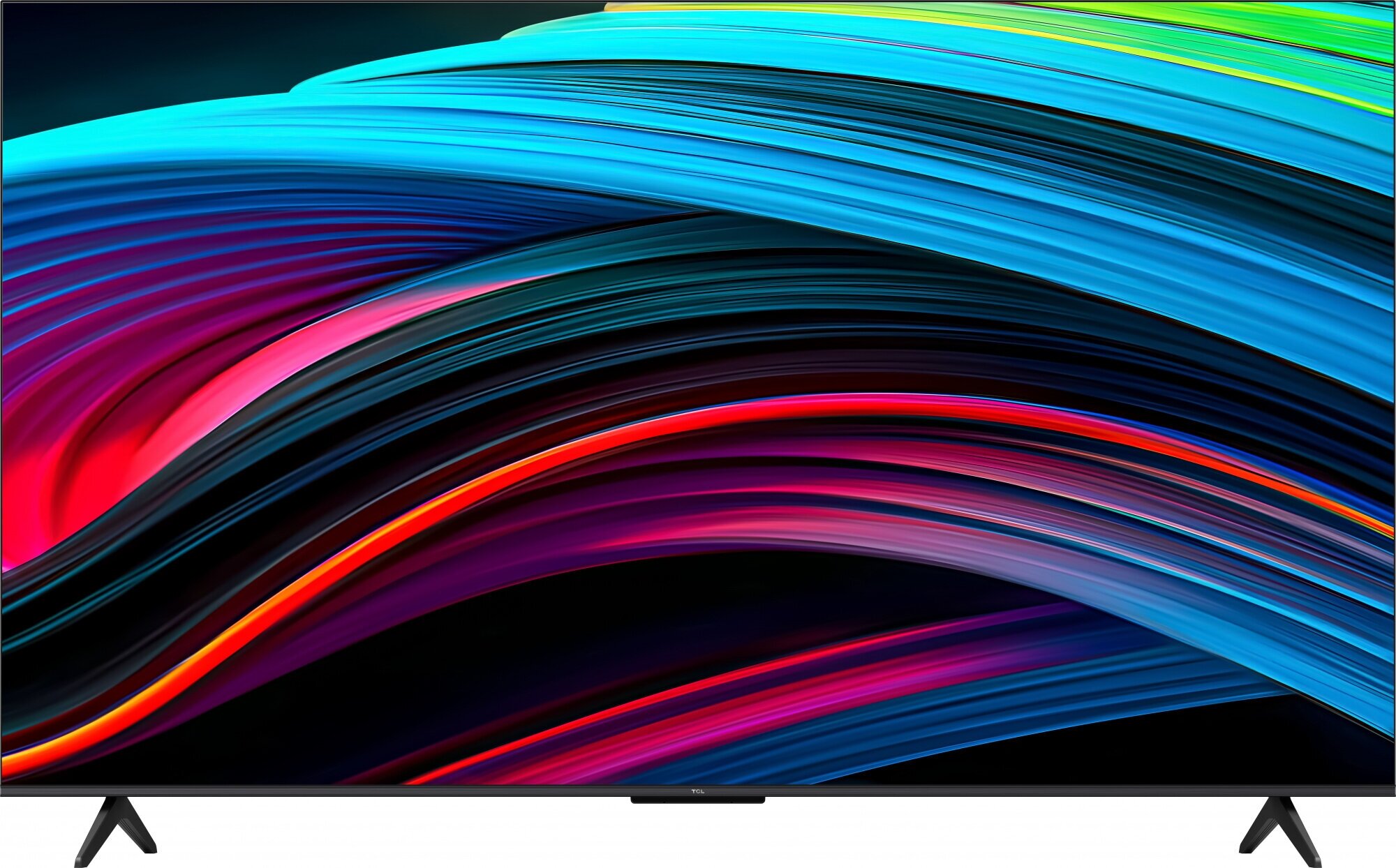 Телевизор QLED TCL 50" 50C647 черный 4K Ultra HD 60Hz DVB-T2 DVB-C DVB-S2 USB WiFi Smart TV (RUS)