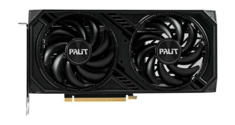 Видеокарта Palit (NE6406TT19P1-1060D) GeForce RTX 4060 Ti 8GB DUAL OC
