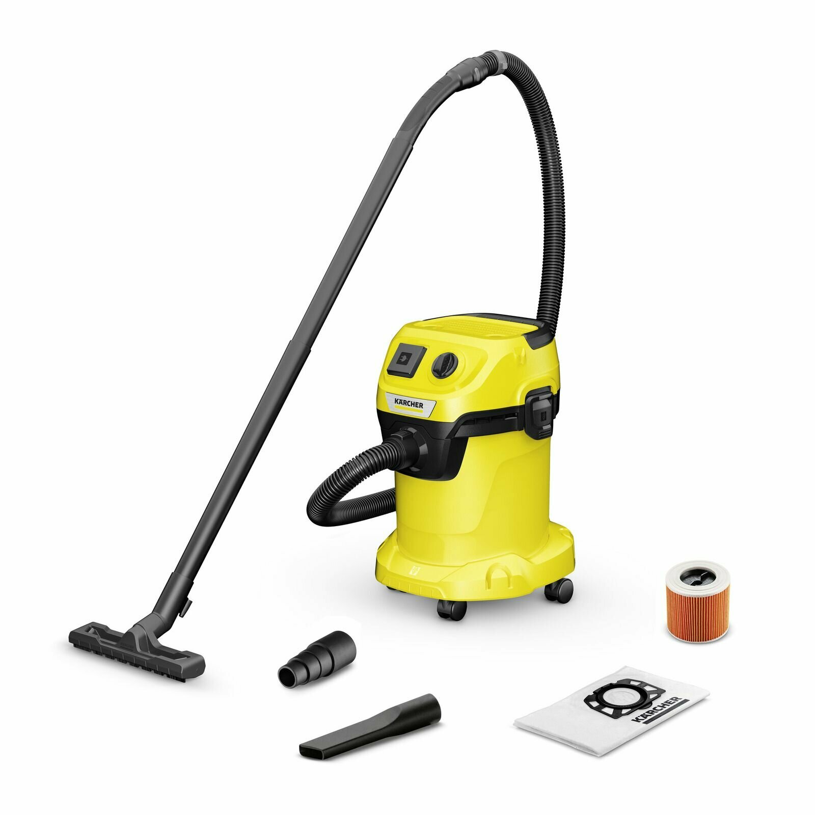 Пылесос хозяйственный Karcher WD 3 P V-17/4/20 1.628-170.0