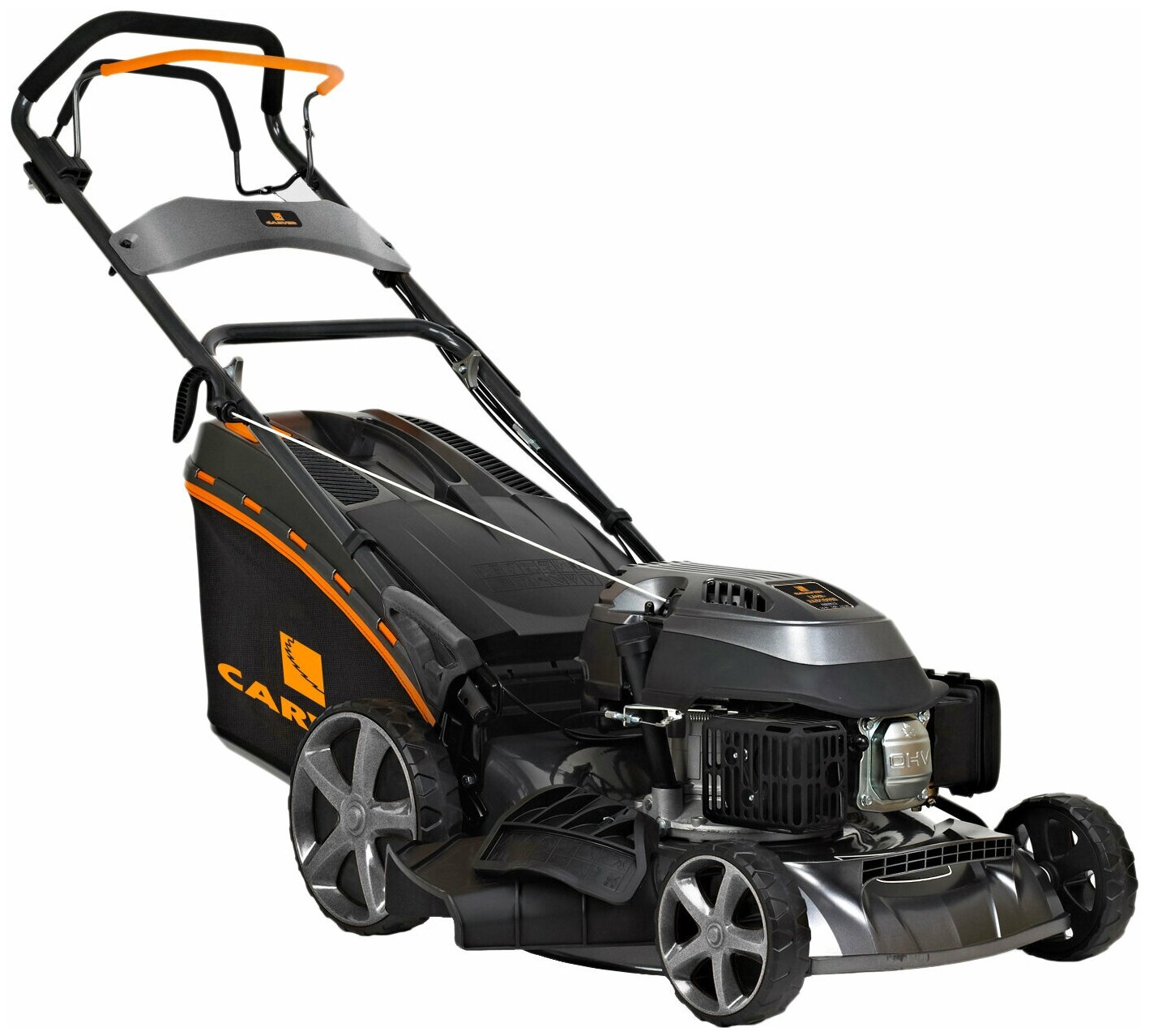 Бензиновая газонокосилка Carver LMG-2651DMS, 3.5 л.с., 51 см