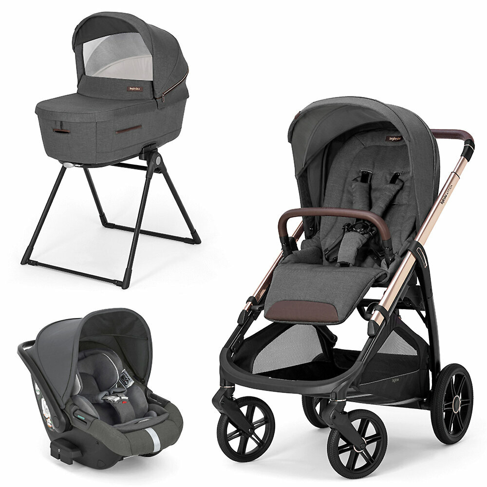 Коляска 3в1 Inglesina Aptica New, цвет Velvet Grey