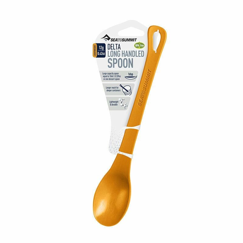 Ложка с длинной ручкой Sea to Summit Delta Long Handled Spoon Orange