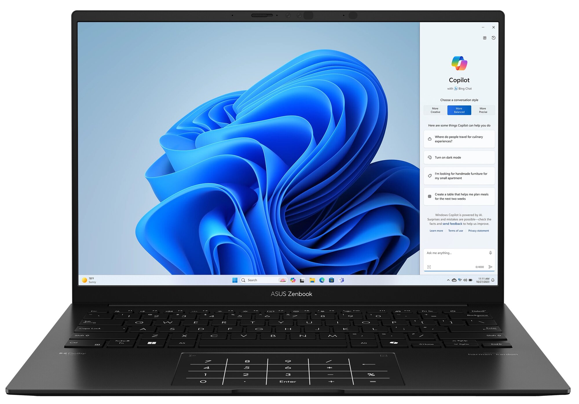 Ультрабук Asus ZENBOOK 14 OLED UM3406Ha-QD081 90NB1271-M00550 (AMD Ryzen 7 3300 MHz (8840HS)/16384Mb/1024 Gb SSD/14"/1920x1080/Нет (Без ОС))