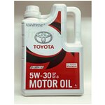 Моторное масло Toyota (Дубай) Oil SP 5W30 4л + перчатки масло для автомобиля - Изображение 2
