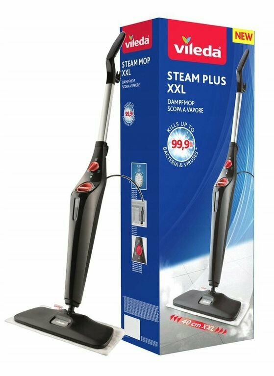 Паровая швабра Vileda Steam Plus XXL 3.0