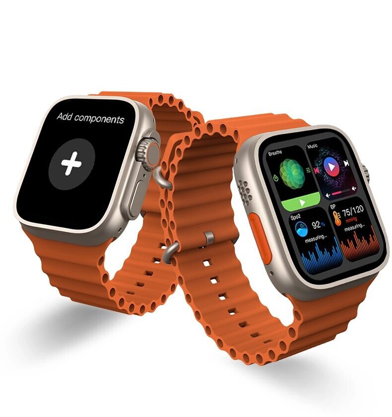 SMART WATCH 8+ULTRA , умные часы WO X+8 ULTRA , смарт часы х8 plus ultra 49 mm , смарт часы женские мужские детские