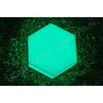 Тротуарная плитка, эко парковка, газонная решетка Аэротрек, черный, 20*20см, уп 0,96м2