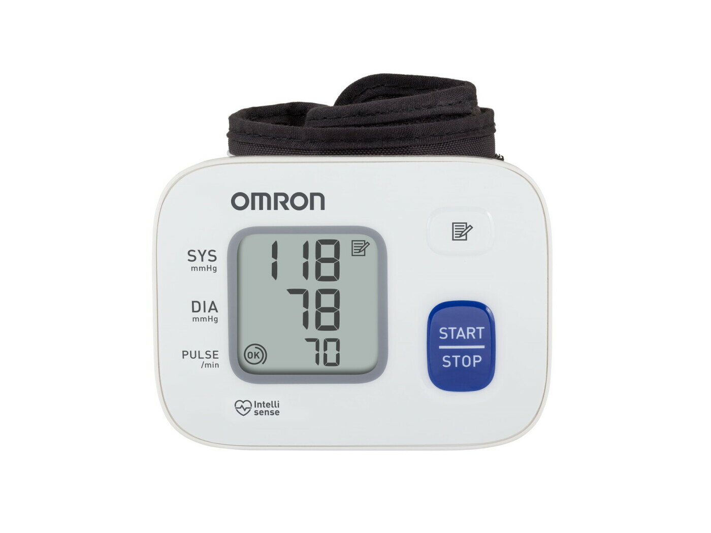 Тонометр OMRON RS2 на запястье