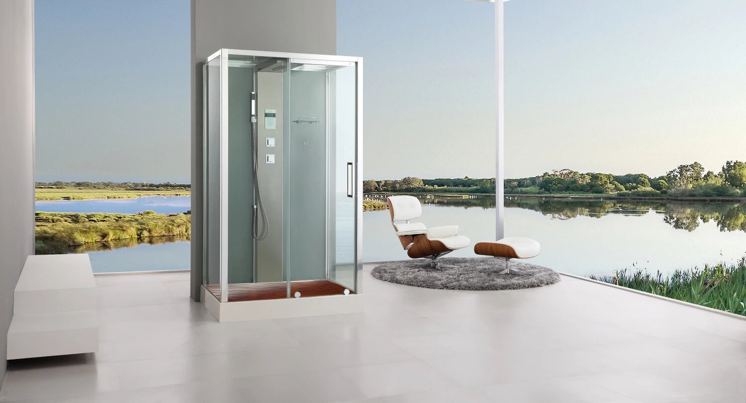 Душевая кабина Acquazzone Helena 120SL с паром