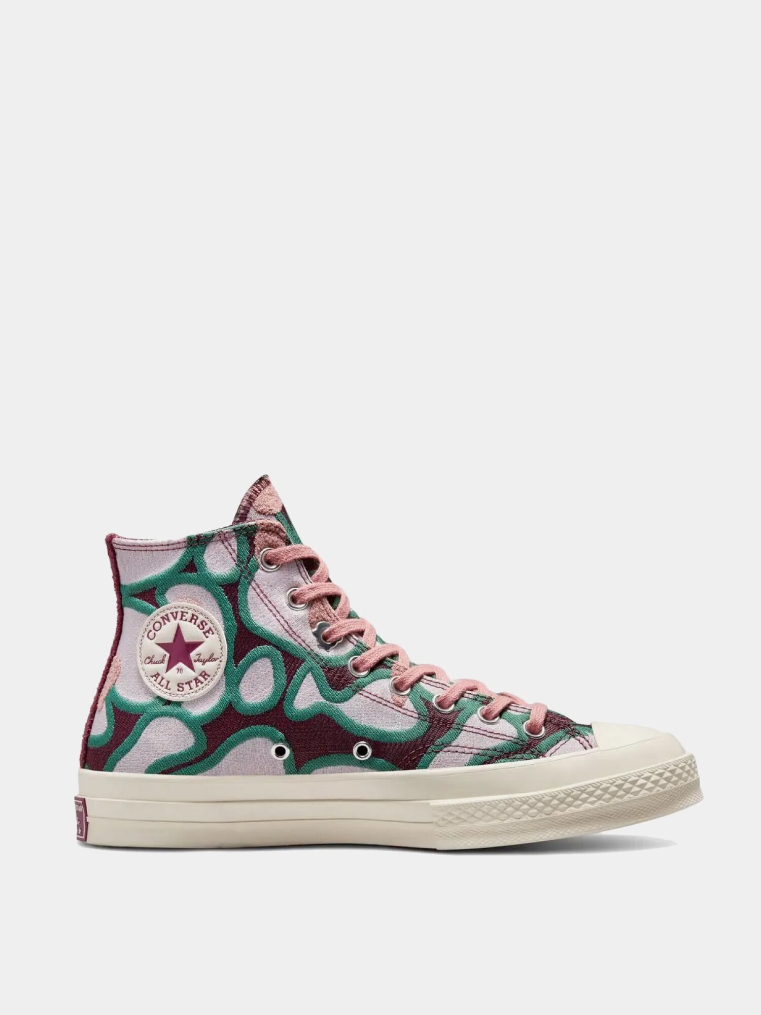 Кеды Converse Chuck 70 Hi 'Pattern Pop', Фиолетовый, 41 EU